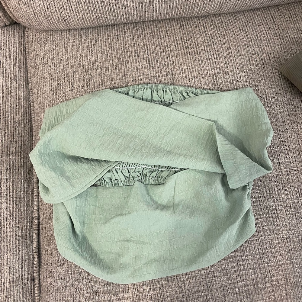 Shein sage crop top size M